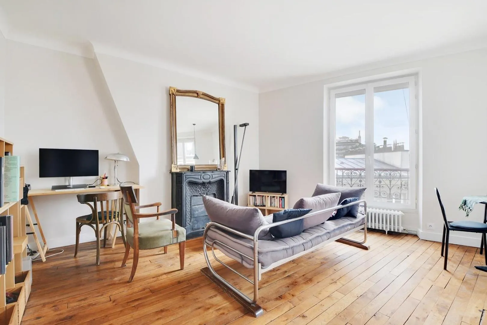 דירה Guestready - Parisian Elegance In The 19th Arr.